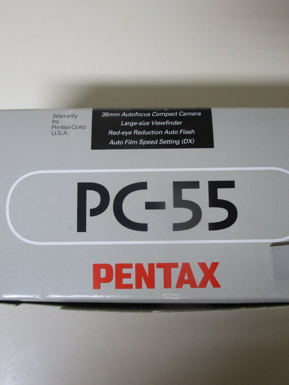 Pentax PC-55 30mm Lens Point & Shoot Camera Case/Instructions bonus 2 rolls film